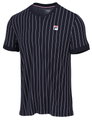 Fila Tennis-Tshirt Stripes navyblau/weiss Herren