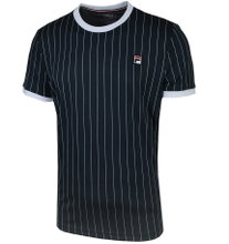 Fila Tennis T-shirt Stripes navy blue Men