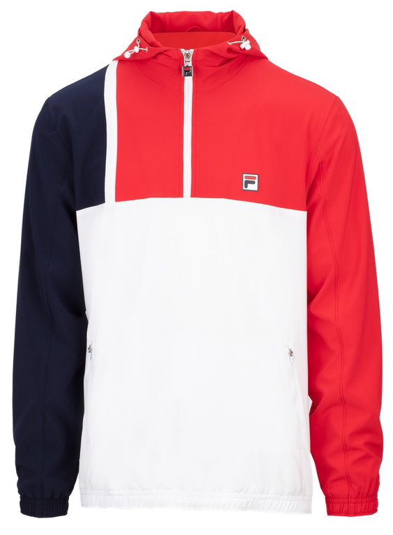 Fila Übergangsjacke Hanno (Windbreaker, 4-Wege-Stretch) weiss/rot Herren