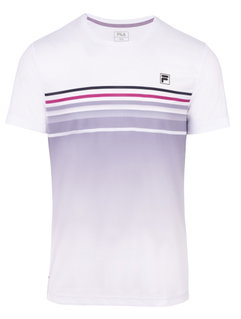 Fila Tennis-Tshirt Miguel (rec. Polyester) weiss/lavendel Herren