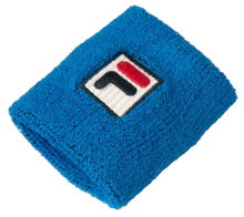 Fila Sweatband East Wrist (80% Cotton) royal blue - 2 pieces