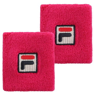 Fila Sweatband East Wrist (80% Cotton) pink - 2 pieces
