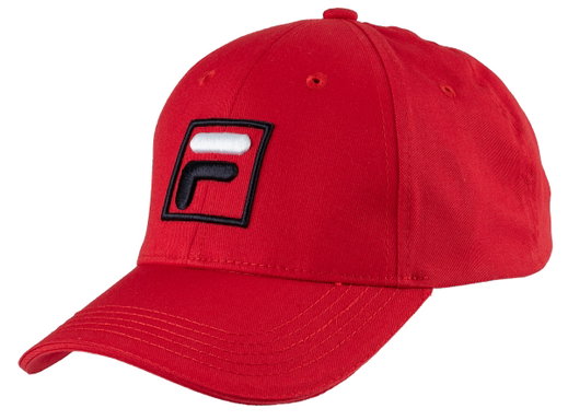 Fila Baseball Cap F-Box Logo Forze (Cotton) adjustable red - 1 piece