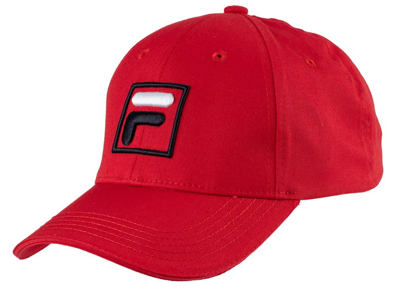 Fila Basecap F-Box Logo Forze (Baumwolle) verstellbar rot - 1 Stück