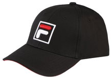 Fila Czapka z daszkiem F-Box Logo Forze (Bawełna) regulowana czarna - 1 sztuka