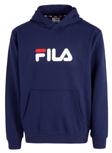 Fila Kapuzenpullover Sande Classic Logo Hoody (Baumwolle) dunkelblau Kinder