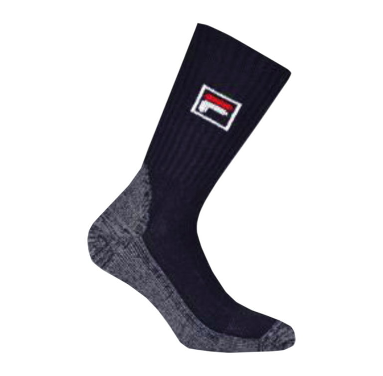 Fila Tennissocke Performance Sport Crew (Mischgewebe) navyblau - 1 Paar