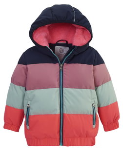 First Instinct Winterjacke Fiow 30 Colour Block (PFC-frei, wasser- und winddicht) coral pink Kleinkinder