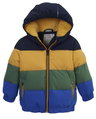 First Instinct Winterjacke Fiow 30 Colour Block (PFC-frei, wasser- und winddicht) gelb/grün/blau Kleinkinder