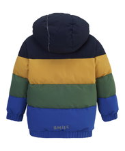 First Instinct Winter Jacket Fiow 30 Colour Block (PFC-free, water- and windproof) yellow/green/blue Toddlers
