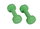Schildkröt Fitness Hanteln Vinyl (Eisen/PVC) grün Set 2x1,0kg