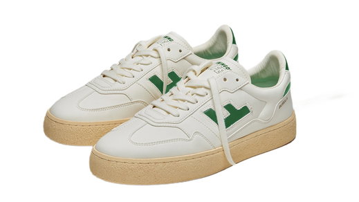 Flamingos Life Sneaker Burela Bold Crafted - weiss/grün