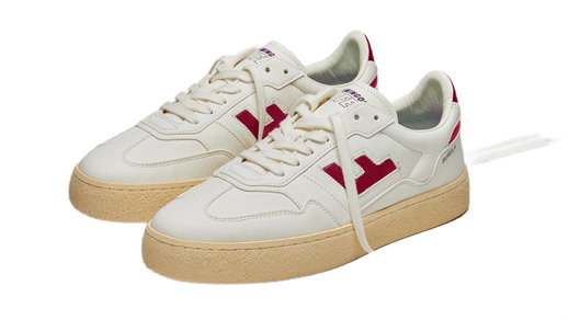 Flamingos Life Sneaker Burela Bold Crafted - weiss/rot