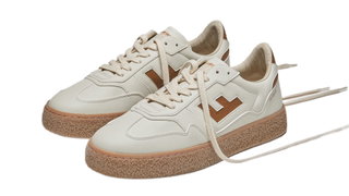 Flamingos Life Sneaker Burela Bold - cream white/camel brown