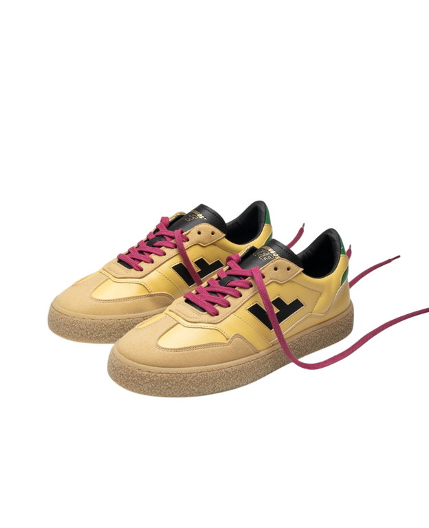Flamingos Life Sneaker Burela Bold - lemon/currygelb