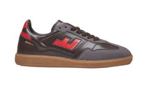 Flamingos Life Sneaker Burela Slim - dunkelbraun/rot