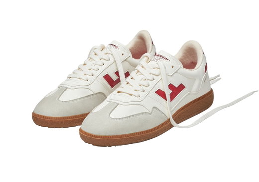 Flamingos Life Sneaker Burela Slim - white/cream/red