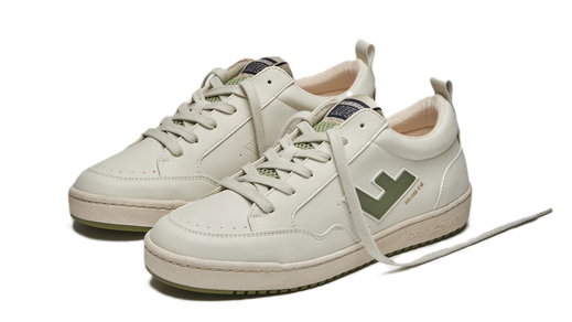 Flamingos Life Sneaker Roland V10 - cremeweiss/sagegrün