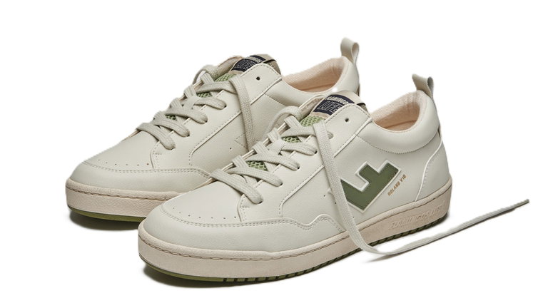 Flamingos Life Sneaker Roland V10 - cremeweiss/sagegrün