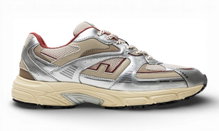 Flamingos Life Sneaker Wairoa - silber/merlot