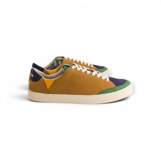 Fleeters Barfussschuhe Sneaker Lemon Earth & Green braun/bunt