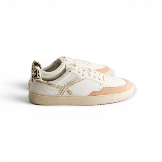 Fleeters Sneaker Kiwi weiss/beige