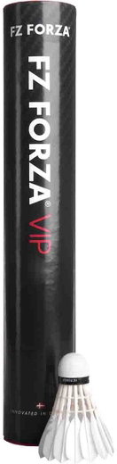 Forza Badmintonbälle VIP Naturfeder weiss Dose 12er