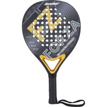 Forza Padelschläger Brace Power 375g/Rund/Turnier schwarz
