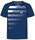 Forza Sport-Shirt Madison S/S Tee (100% Polyester) blau/weiss Damen