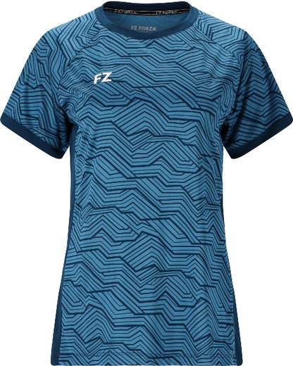 Forza Sports Shirt FZ CL2503 S/S Tee (100% Polyester) blue Ladies