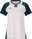 Forza Sports Shirt FZ CL2501 S/S Tee (100% Polyester) white/blue Ladies