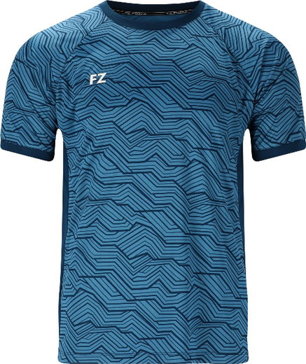 Forza Sport-Tshirt FZ CL2503 S/S Tee (100% Polyester) blau Herren