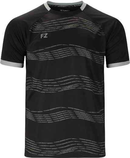 Forza Sport T-shirt FZ CL2502 S/S Tee (100% Polyester) black men's