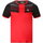 Forza Sport T-shirt Check Tee (comfortable fit) red/black Men