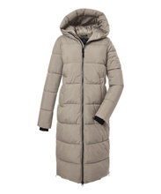 G.I.G.A. DX Wintermantel GW 50 mit Kapuze (wasserabweisend, winddicht) hellbeige Damen