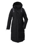 G.I.G.A. DX Winter-Steppmantel GW 41 in Daunenoptik (sehr warm, wasserabweisend, winddicht) schwarz Damen