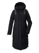G.I.G.A. DX Winter-Steppmantel GW 41 in Daunenoptik (sehr warm, wasserabweisend, winddicht) schwarz Damen