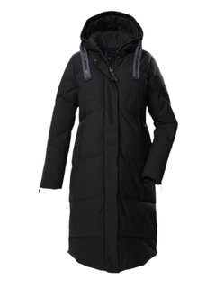 G.I.G.A. DX Winter Quilted Coat GW 41 in Down Look (very warm, water-repellent, windproof) black ladies