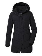G.I.G.A. DX Winter-Steppparka GW 60 mit Kapuze (wasserabweisend, schmal geschnitten) schwarz Damen