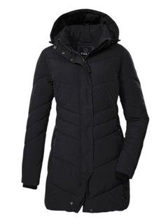 G.I.G.A. DX Winter Quilted Parka GW 60 with Hood (water-repellent, slim fit) black ladies