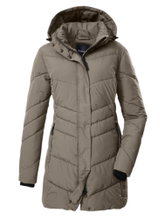 G.I.G.A. DX Winter-Steppparka GW 60 mit Kapuze (wasserabweisend, schmal geschnitten) sandbraun Damen