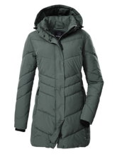 G.I.G.A. DX Winter-Steppparka GW 60 mit Kapuze (wasserabweisend, schmal geschnitten) aquaverdegrün Damen