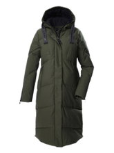 G.I.G.A. DX Winter-Steppmantel GW 41 in Daunenoptik (sehr warm, wasserabweisend, winddicht) olivgrün Damen