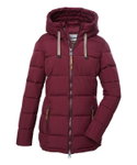 G.I.G.A. DX Winter Jacket GW 12 with Hood (water-repellent, windproof, breathable) raspberry pink ladies