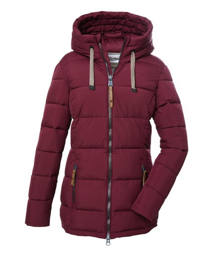 G.I.G.A. DX Winterjacke GW 12 mit Kapuze (wasserabweisend, winddicht, atmungsaktiv) himbeerepink Damen