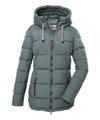 G.I.G.A. DX Winterjacke GW 12 mit Kapuze (wasserabweisend, winddicht, atmungsaktiv) blaugrün Damen