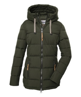 G.I.G.A. DX Winter Jacket GW 12 with Hood (water-repellent, windproof, breathable) dark olive green ladies