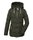 G.I.G.A. DX Winterjacke GW 12 mit Kapuze (wasserabweisend, winddicht, atmungsaktiv) dunkelolivgrün Damen