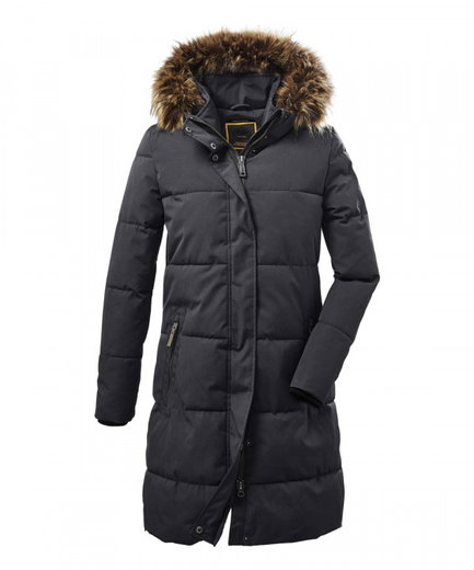 G.I.G.A. DX Winter-Daunenparka Casual mit Kapuze (wasserabweisend, atmungsaktiv, PFC-frei) dunkelblau Damen