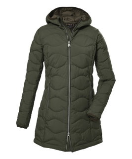 G.I.G.A. DX Winter Down Parka GW 20 with Hood (water-repellent, breathable, windproof) olive green Women